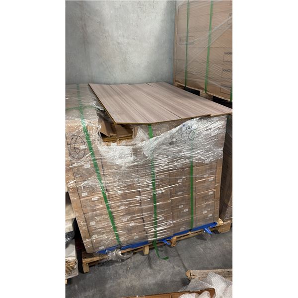 1062.80 SQFT OF LAMINATE FLOORING 40 BOXES LINEAR GREY-BEIGE RIFT OAK FINISH MDL:B110 10/BX 26.57