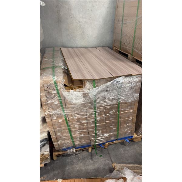 1062.80 SQFT OF LAMINATE FLOORING 40 BOXES LINEAR GREY-BEIGE RIFT OAK FINISH MDL:B110 10/BX 26.57