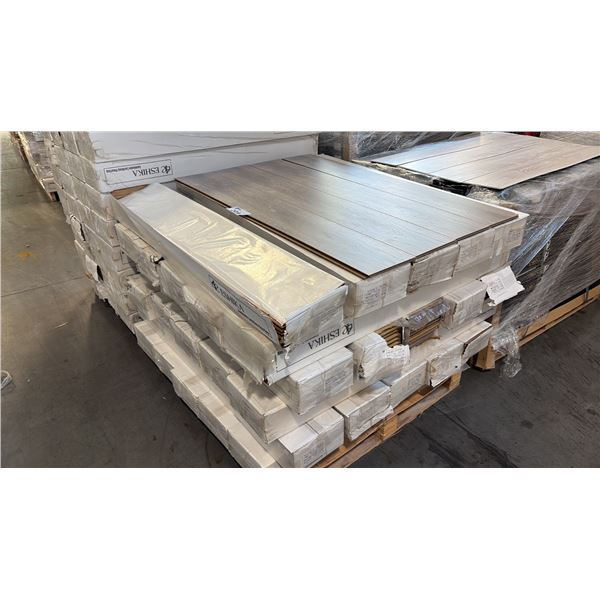 772.20 SQFT OF LAMINATE FLOORING 30 BOXES SMOKY TAUPE OAK MDL:HJ82109 10/BX 25.74 SQFT PER
