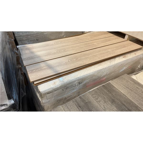 1235.52 SQFT OF LAMINATE FLOORING 48 BOXES CLASSIC NATURAL GREIGE OAK MDL:HJ9802 10/BX 25.74