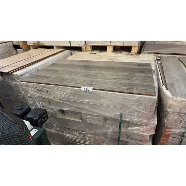 1235.52 SQFT OF LAMINATE FLOORING 48 BOXES DARK WEATHERED CHARCOAL MDL:NA761 10/BX 25.74 SQFT