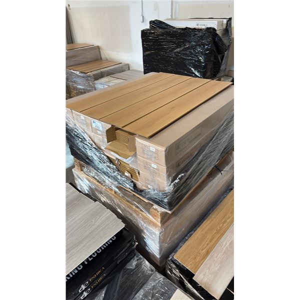 1594.20 SQFT OF LAMINATE FLOORING 60 BOXES WARM NATURAL MEDIUM OAK FINISH MDL:Y605 10/BX 26.57