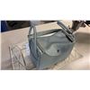 Image 2 : GREY LEATHER HAND BAG