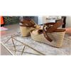 Image 1 : LADIES WEDGE SANDALS SIZE NOT LISTED