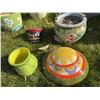 Image 3 : Ceramic Planters and Decorative Bird