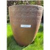 Image 2 : Terracotta and Glazed Ceramic Planters Pair