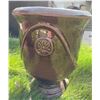 Image 3 : Terracotta and Glazed Ceramic Planters Pair