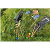 Image 1 : Croquet Set, Yard Pinwheels, and Garden Stakes