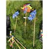 Image 3 : Croquet Set, Yard Pinwheels, and Garden Stakes