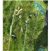 Image 5 : Croquet Set, Yard Pinwheels, and Garden Stakes