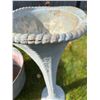 Image 8 : Garden Decor Lot: Tub, Urn, Topiary, Butterfly