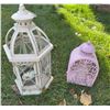 Image 2 : Lot: Lanterns and Metal Wind Chime