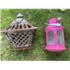 Image 3 : Lot: Lanterns and Metal Wind Chime