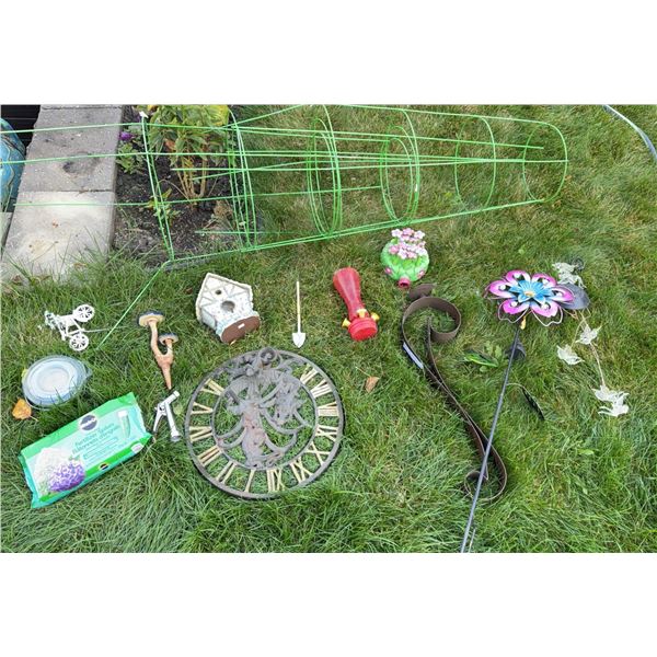 Garden Tools Decor and Accessories Lot
