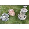 Image 1 : 3 Outdoor Garden Decorative Fountains