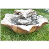 Image 4 : Concrete Leaf-Form Outdoor Garden Fountain