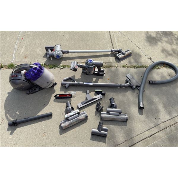 Dyson DC37 and V6 Vacuums, Multiple Attachments