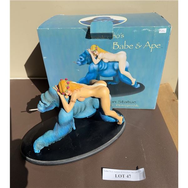 Frank Cho Babe & Ape Limited Edition Statue