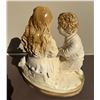Image 2 : Porcelain Figurine of Children Reading Book