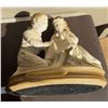 Image 3 : Porcelain Figurine of Children Reading Book