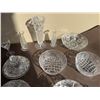 Image 3 : Cut Crystal and Pressed Glassware Lot