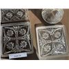 Image 2 : Vintage Pressed and Cut Glass Tableware Lot