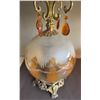 Image 2 : Ornate Glass Table Lamps with Shades