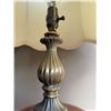Image 6 : Ornate Glass Table Lamps with Shades