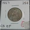 Image 1 : 111. 1957 Liberty Seated Quarter. EF.