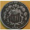 Image 1 : 126. 1882 US Shield Nickel. G Dark.