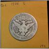 Image 2 : 160. 1906P Barber Half Dollar. G.