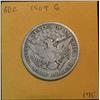 Image 2 : 166. 1909P Barber Half Dollar. G.