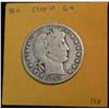 Image 1 : 173. 1915D Barber Half Dollar. G-VG.