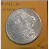 Image 1 : 181. 1921P Morgan Dollar. BU.