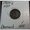 Image 1 : 213. Denmark 1904 H VBP 1-Ore. EF.