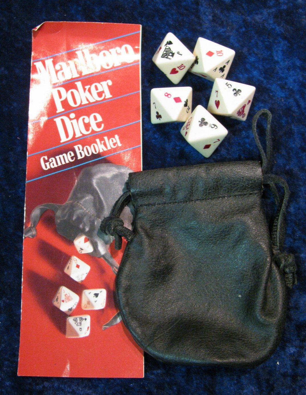 272. Marlboro Poker Dice and Game Book.