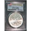 Image 1 : 283. 1999 American Eagle Dollar Slabbed PCGS First Strike MS68.