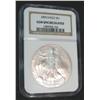 Image 1 : 285. 2005 American Eagle Dollar. Slabbed NGC Gem Uncirculated.