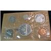 Image 1 : 323. Canada 1961 Silver Proof Like Set. Original as Issued.