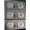 Image 1 : 353. (3) Series 1957A $1. Silver Certificates.