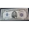 Image 1 : 356. Series 1934C $5. Silver Certificate. EF.