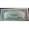 Image 2 : 356. Series 1934C $5. Silver Certificate. EF.