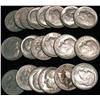 Image 1 : 372. (20) 1946-64 Silver Roosevelt Dimes. VF-AU.