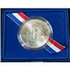 Image 2 : 401. 1986P Statue of Liberty Silver Dollar. BU in Original Package.