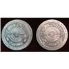 Image 1 : 467. (2) 1-Dollar Gaming Tokens From Nevada Crossing, Wendover Nevada.