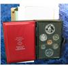 Image 1 : 538. 1975 Canada (2) 1-Dollar Coins Proof Like Set. In Book.