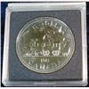 Image 1 : 581. 1981 Canada Silver Dollar Proof Like In 2x2 Case as Issued.