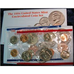 646. (2) 1994 US Mint Sets. Original as Issued.