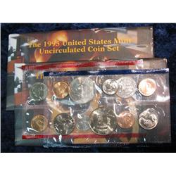 648. (2) 1995 US Mint Sets. Original as Issued.