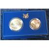 Image 2 : 745. 1986D Half & 86P Silver Dollar Statue of Liberty Set. Uncirculated Original as Issued.